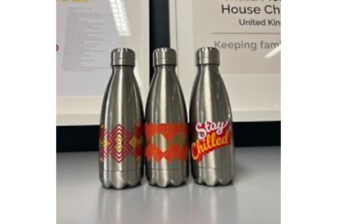 Ronald McDonald House RMHC UK Metal Reusable Water Bottles Limited Edition