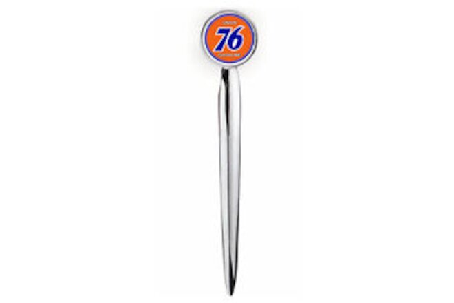 Union 76 Gas Oil Letter Opener Metal Silver Tone Executive with case