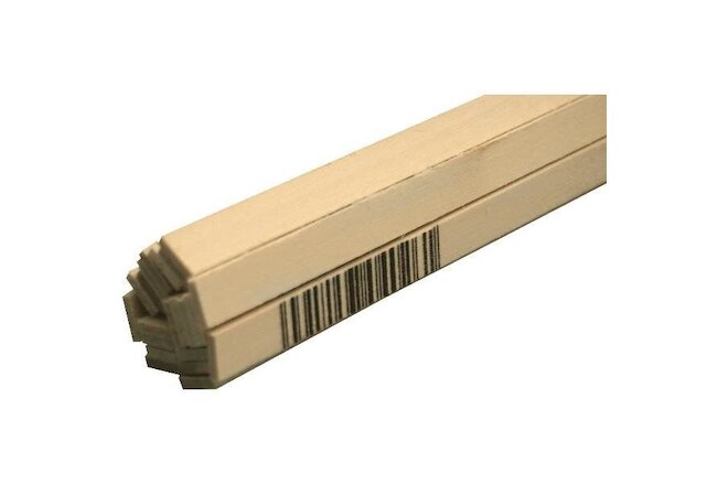 45 Pk 1/16" X 3/16" X 2' Basswood Board Arts Crafts Hobby Modeling Project 4025