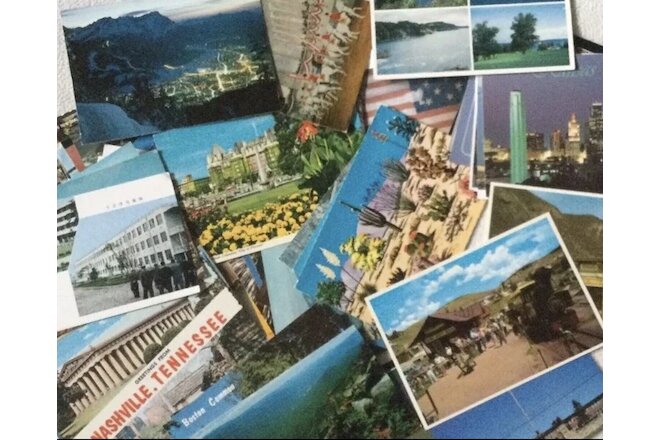 100 Vintage Post Card Lot