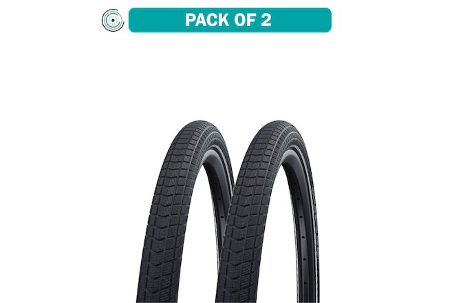 Pack of 2 Schwalbe Big Ben Tire 27.5 x 2 Clincher Wire Black Active SBC