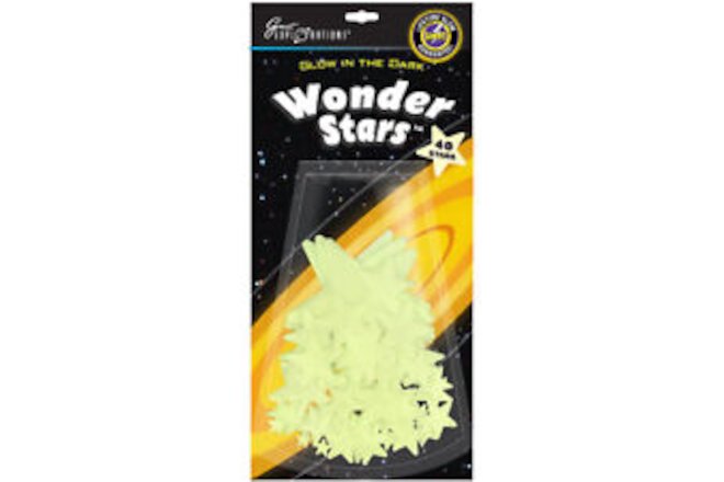 Great Explorations Glowing Star Pack-Wonder Stars 40/Pkg GLOW-19471