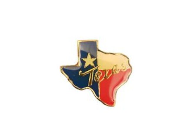 Lot of 25 Texas Lapel Hat Pin with State Flag Honorary or Real Texan