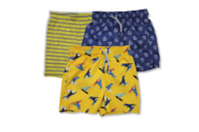 Cat And Jack Carters Size 2T Swim Trunks And Short Pants Lot of 3 Pre Owned