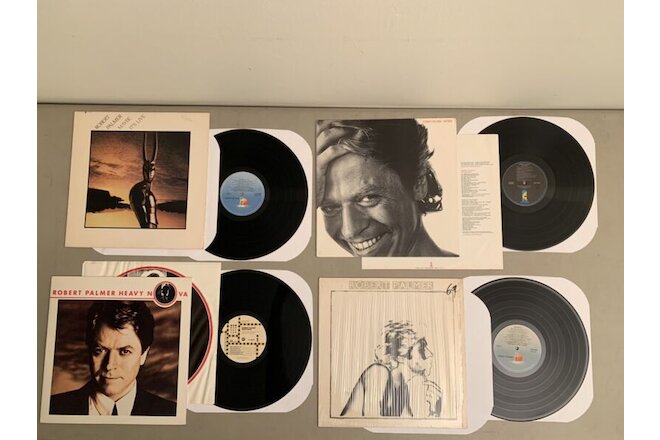 LOT 6 Robert Palmer Vintage Vinyl Records Secrets Double Fun Pride Heavy Nova