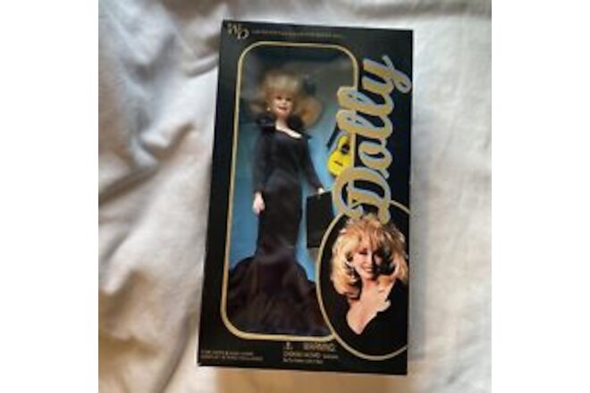 1996 Dolly Parton WD Goldberger Doll Black Dress Collectible Figure