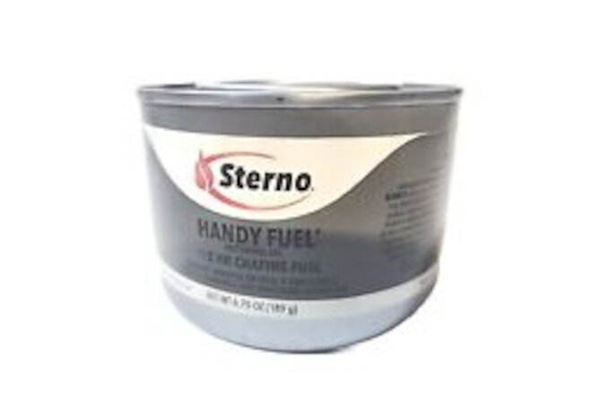 STERNO Handy Fuel Methanol Gel Chafing Fuel, 6.7 oz, Two-Hour Burn (24 Pack)