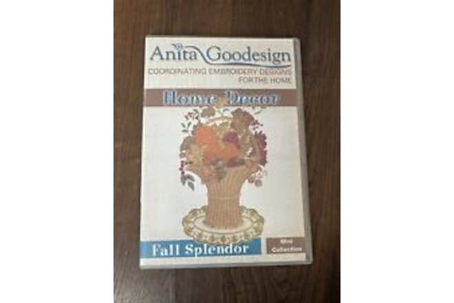 Anita Goodesign Fall Splendor mini collection Embroidery Design CD Pattern