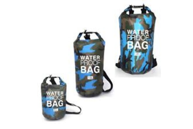 HYCOPROT Waterproof Dry Bag 5L/10L/15L, Floating Waterproof Backpack with Sin...