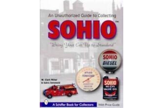 Sohio Standard ID Book Sign Can Globe Oil NEW