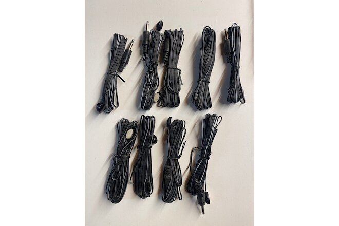 LOT of 9 Russound IR Micro Emitters 845.1 10 ft cable length IR Eye IR Emmitter