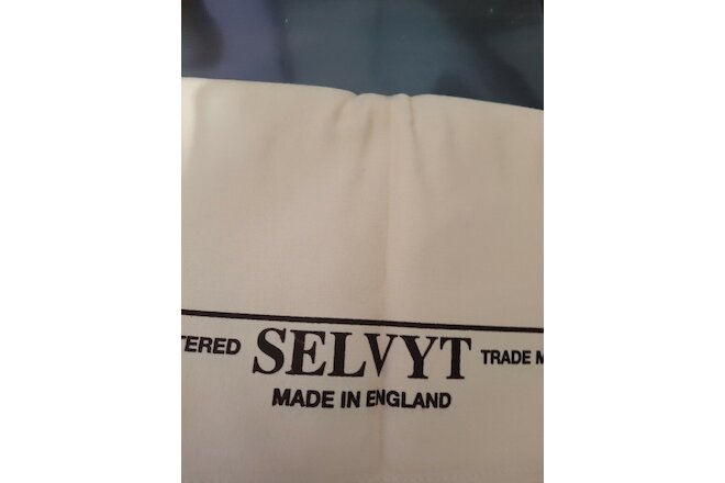 Set Of 2 PCS. "SELVYT" Universal SR Jewelry Polishing Cleaning Cloth 14" X 14"