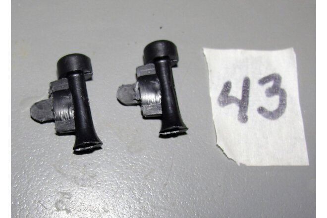 MARX TRAIN PARTS [PAIR] HORNS FOR METAL DIESELS (STK43) NEW REPRODUCTION