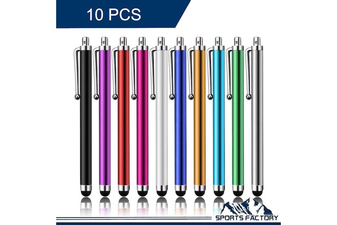 10* Capacitive Touch Screen Stylus Pen Universal For iPhone iPad Samsung Tablet
