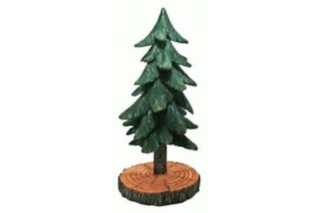 Pine Tree Figure Sculpture, 12-inch