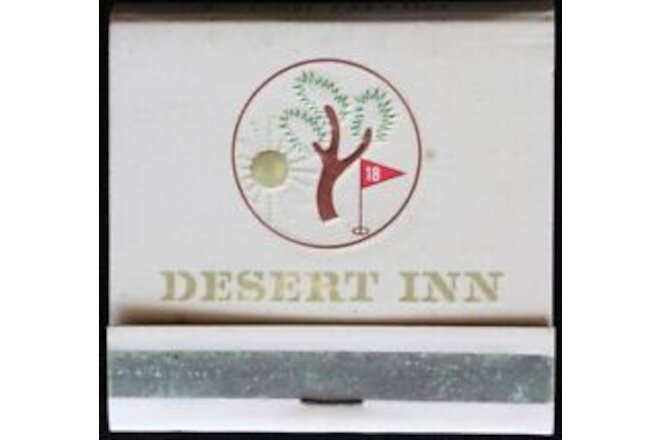 Desert Inn and Country Club Las Vegas Nevada MatchBook Unused Unstruck