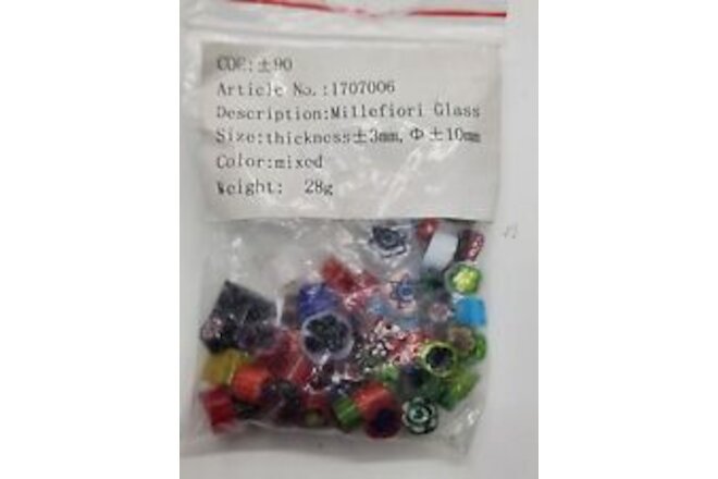 Multicolor Millefiori Glass Flower Spacer Bead Crystal 4mm 6mm 8mm 10mm FREE SH