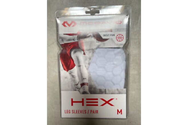 McDavid Sports HEX Protective KNEE PADS Size Medium Pair of Two Pieces New