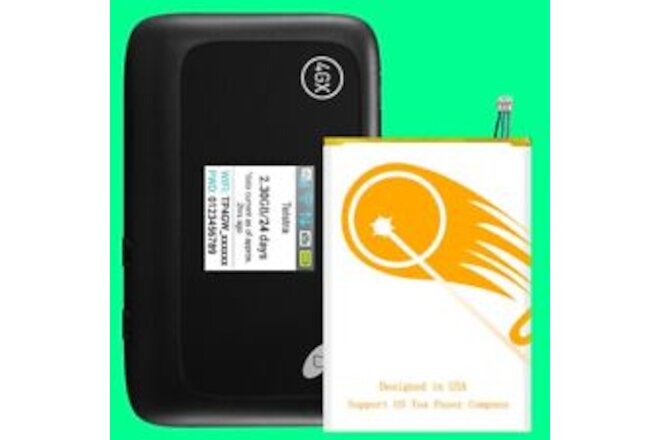 For ZTE MF971 Battery Li3823T43P3h715345 Replacement US URS2GO New High Capacity