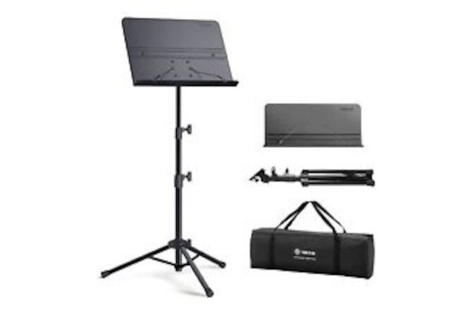Sheet Music Stand-Professional Portable Music Stand with Carrying Bag,Folding...