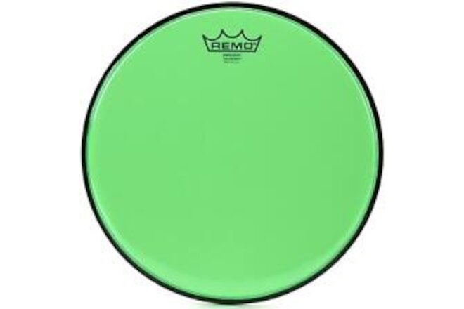 Remo Emperor Colortone Green Drumhead - 12 inch (2-pack) Bundle