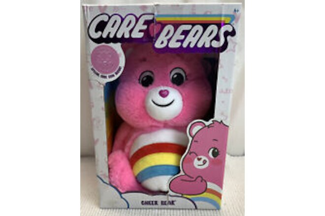 CHEER BEAR Care Bears 14" Soft Loveable Huggable Classic Medium Plush 2020 NEW!!