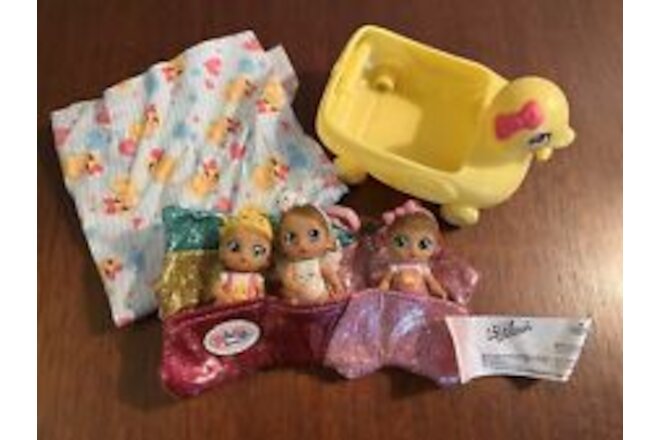 Baby Born Surprise Mini Babies Series 3 Ducky Starry Triplets Mini Doll