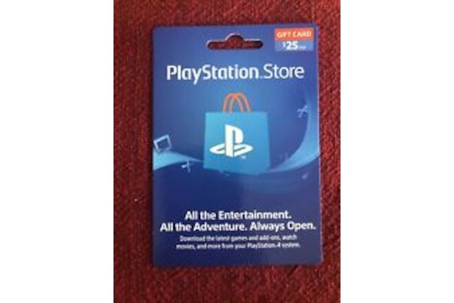 PlayStation Store Gift Card $25 USD