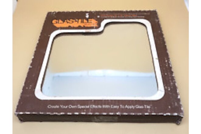 Vintage NEW 1970s Mirrored Hoyne Glas-Tile 12x12 Clear Mirror *OPEN BOX 9 LEFT*