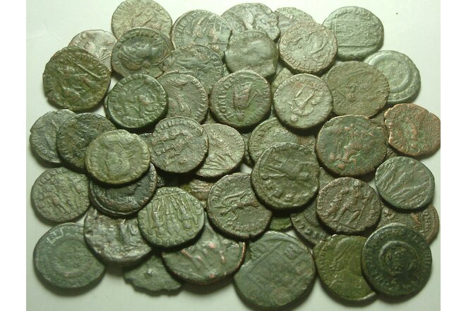 Lot genuine Ancient Roman coins Constantine/Valens/Constantius/Licinius/Constans