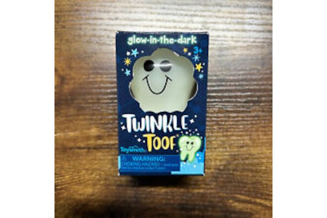 Twinkle Toof Glowing  Glow in the Dark Tooth Box Tooth Fairy Helper  New