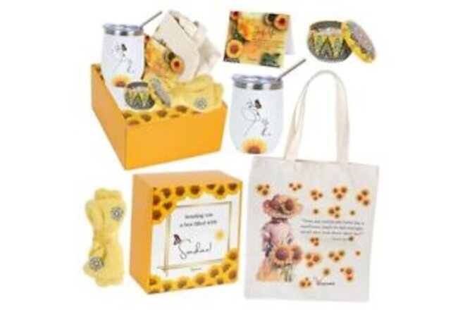 Get Well Soon Gifts for Women,Sunflower Gifts for Her, Surgery Recovery Gifts