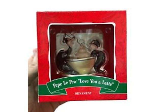 Pepe Le Pew & Penelope Looney Tunes "Love You a Latte" 2000 VERY RARE Discontinu