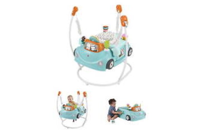 2-in-1 Sweet Ride Jumperoo Activity Center & Learning Toy for Infant andtoddler