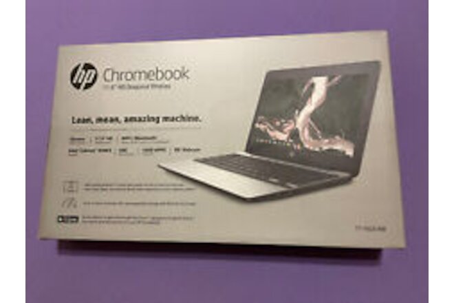 New HP 11.6" Display Chromebook 11-V031NR N3060 16 GB 4GB RAM 16GB eMMC Webcam