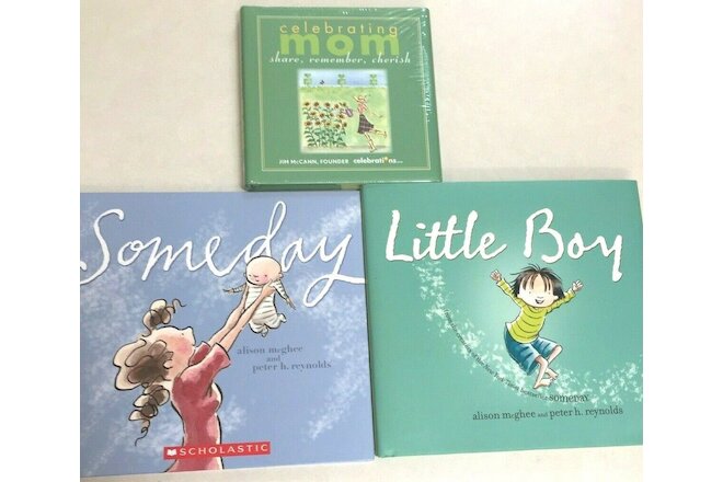 Baby Shower/Gift Books: Someday (Girl), Little Boy, Celebrating Mom New