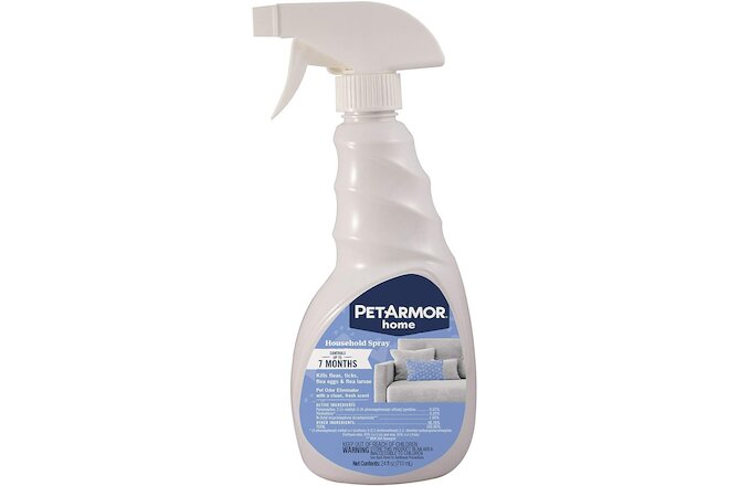 PetArmor Home Household Spray Flea &Ticks Eliminate Pet Odor Fresh DAMAGE LOT