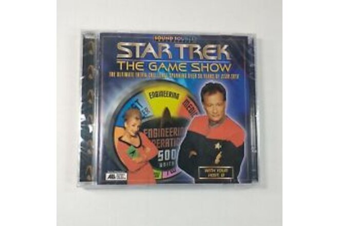 NEW Star Trek The Game Show PC MAC CD 30 Year Trivia Quiz Interactive Game