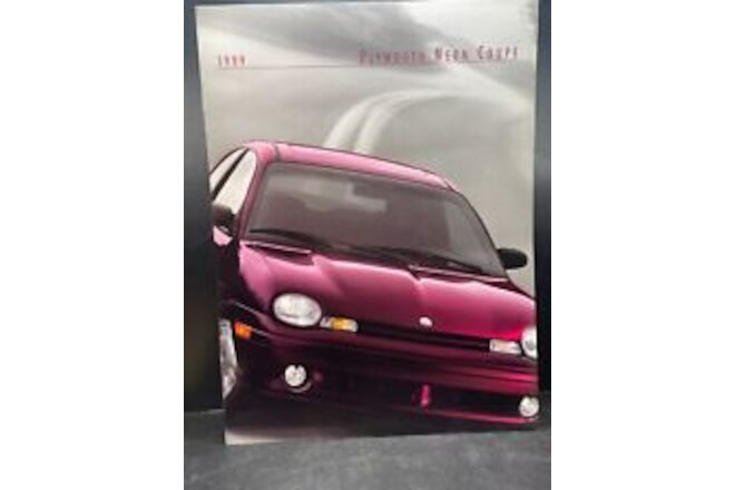 NOS 1999 PLYMOUTH NEON COUPE DEALERSHIP BROCHURE F8C