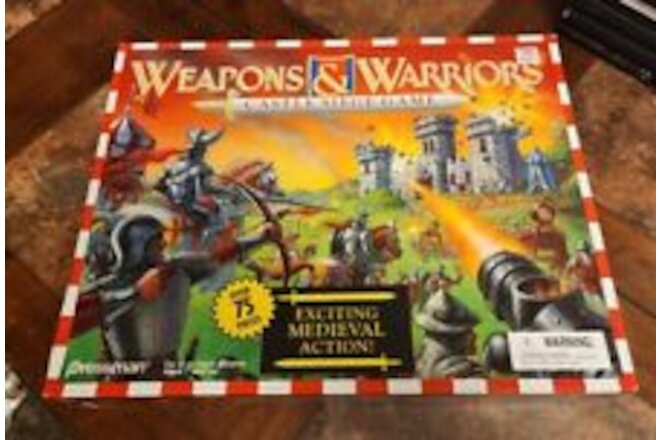 Weapons & Warriors Castle Siege Game Complete Sealed with Original Tape Pressman
