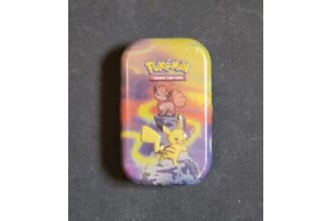 Kanto Power Mini Tin - Pikachu & Vulpix - Sealed - Pokemon TCG - C20