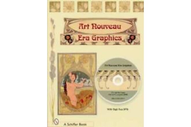 Art Nouveau Era Graphic Software book painting pattern