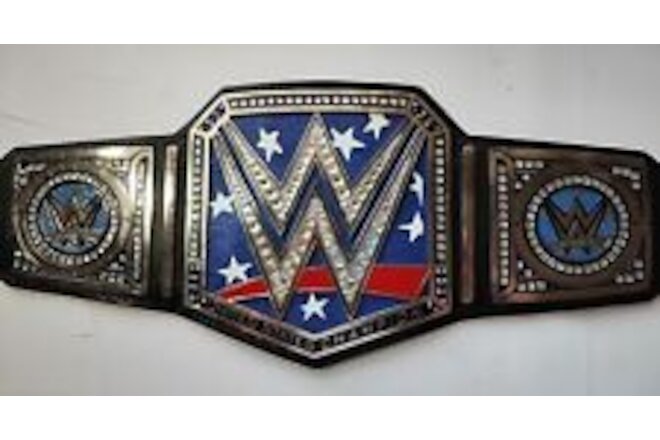 Nice New 24k 4mm Zinc"WWE"  Old School "UNITED STATES" Championship Belt