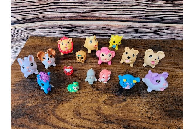 Lot of 16 mini Hatchimals mini figures dogs unicorn animals EUC
