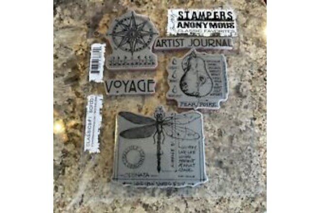 Stampers Anonymous Rubber Stamps Tim Holtz Classics #1 SCF001 NEW