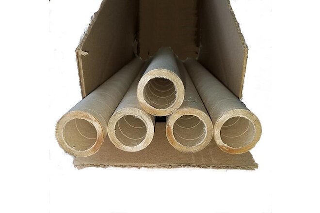 1" ID Thick Wall CARDBOARD TUBES 5 Tubes Rocket  Pyrotechnics 3 LB