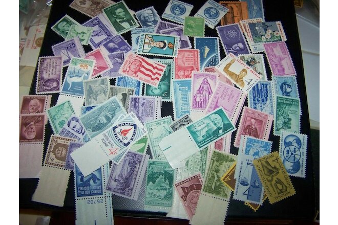 50 to 80 YEAR OLD US Postage Vintage Stamp Collection in Glassine Envelopes