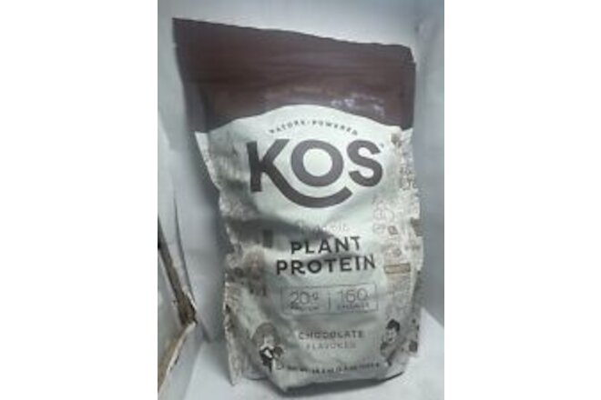 Organic Plant Protein Powder, Chocolate Flavor 38.5 Oz EX 5/25