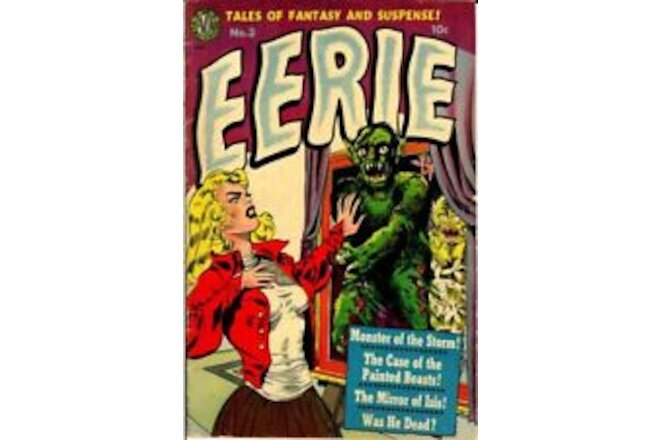 EERIE COMICS 17 Classic Issue Collection On USB Flash Drive