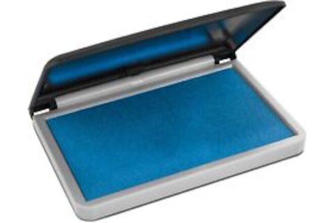 Large Premium Sky Blue Ink Stamp Pad - 2-3/4" by 4-1/4" - Premium Quality Fel...